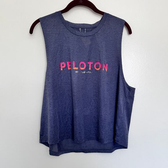 NWOT Spiritual Gangster x Peloton Cropped Tank Size XL - Picture 4 of 6